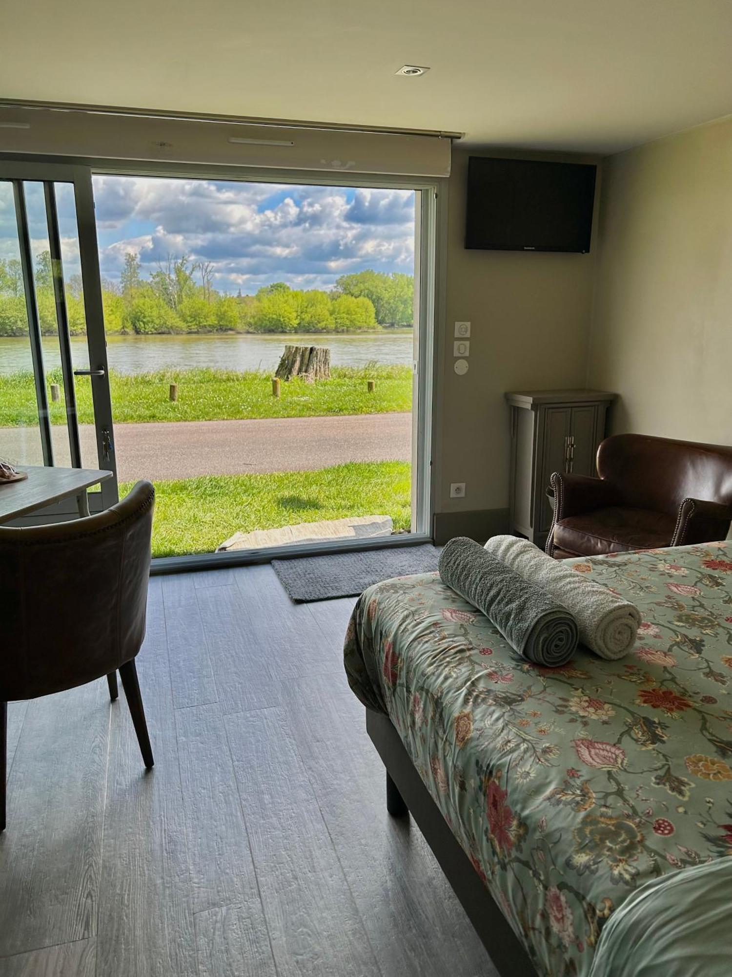 Studio Vue Sur Loire Божанси Экстерьер фото